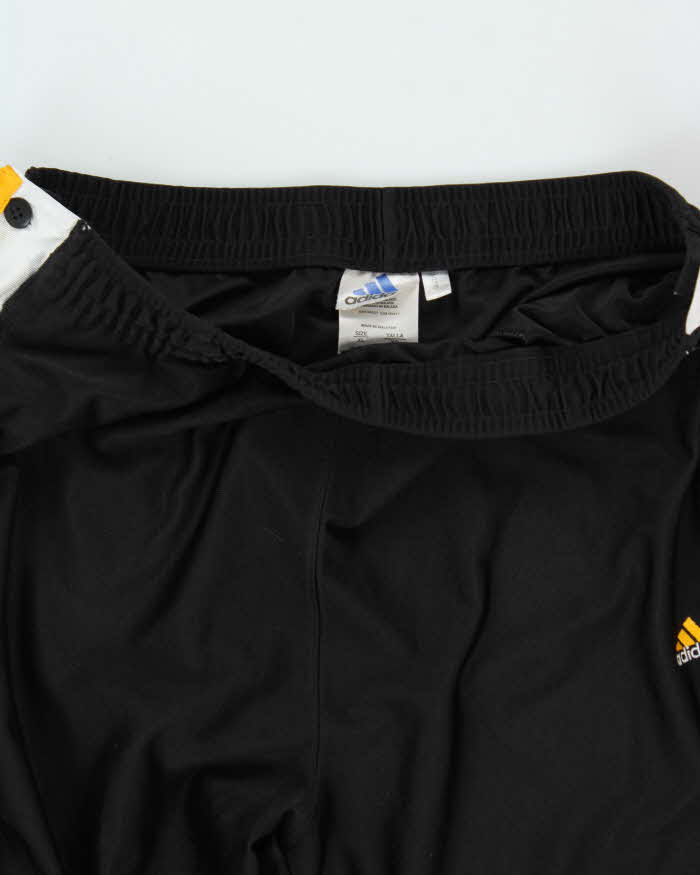 Vintage Y2K 00s Adidas Pure Game Series Loose Fit Popper Tracksuit Bottoms - XL