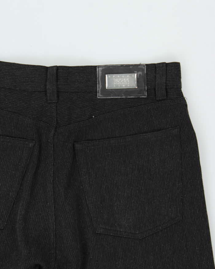 Vintage Y2K 00s Hugo Boss Alabama Wool Blend Striped Straight Leg Trousers - W32 L30