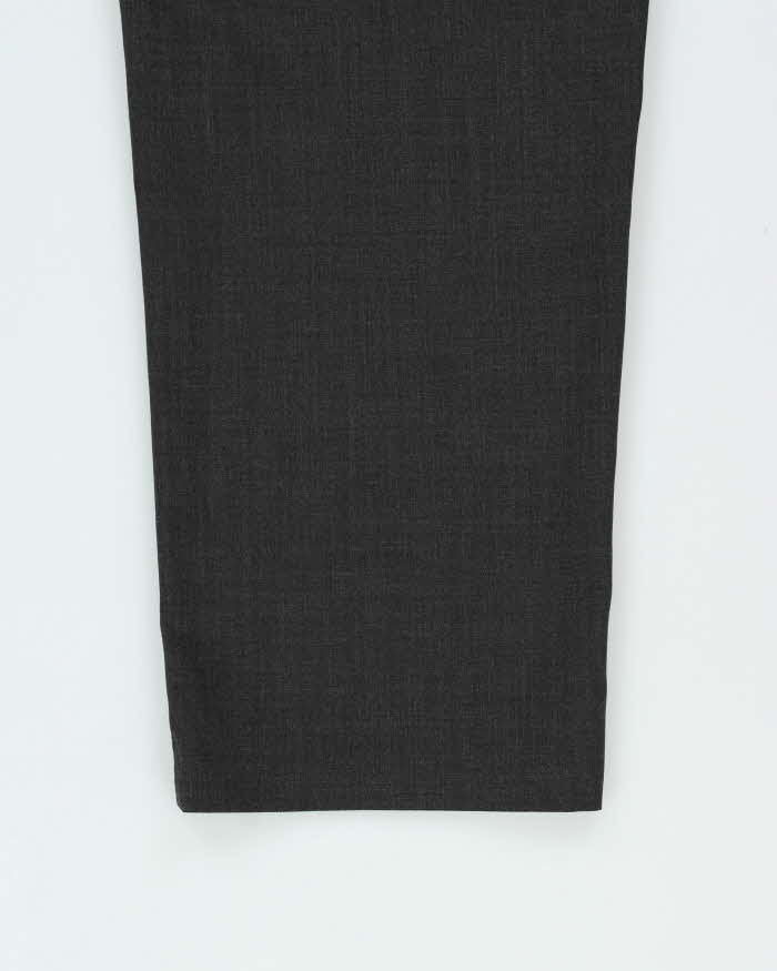 Vintage 1990s Pierre Cardin Wool Blend Pleated Wide Leg Trousers - W32 L30