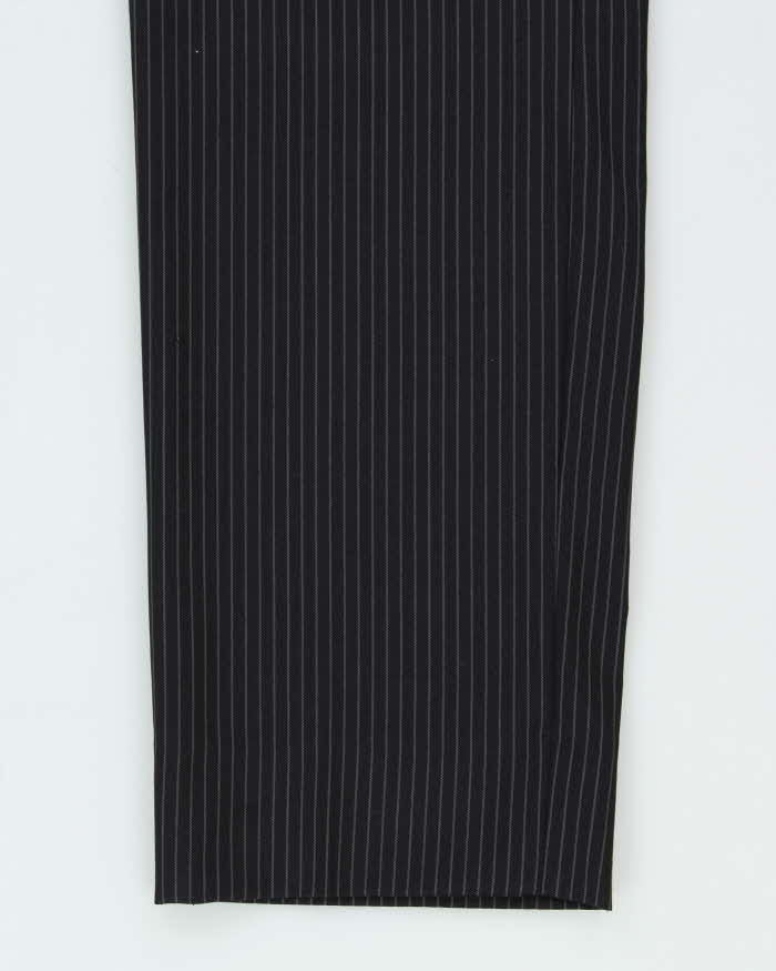 Vintage Y2K 00s Dolce & Gabbana Pinstripe Wool Straight Leg Trousers - W34 L30
