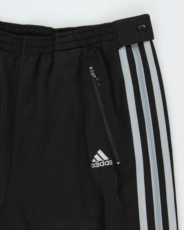 Vintage 90s Adidas Full Leg Side Zip Tracksuit Bottoms - L