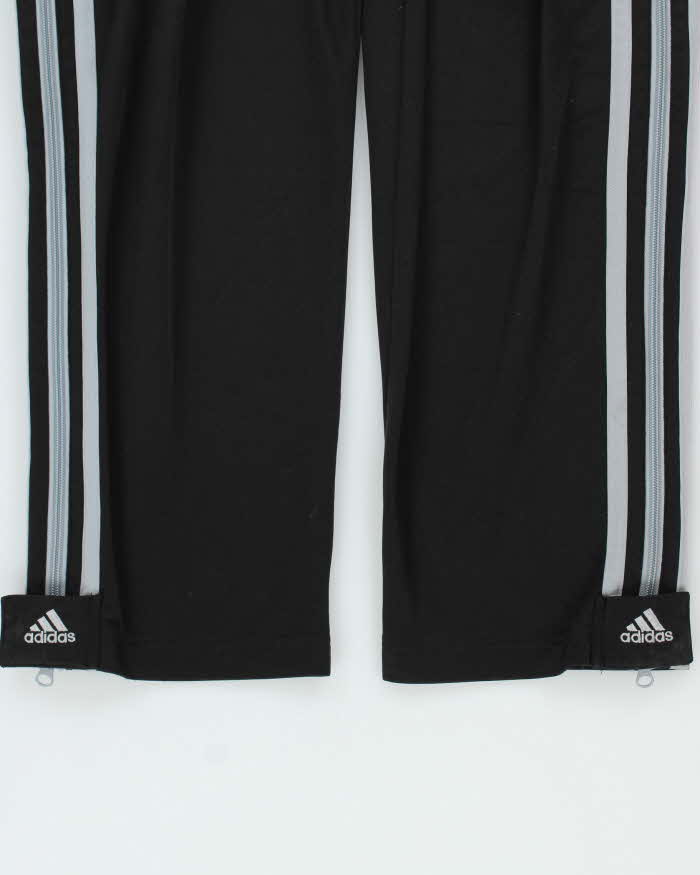Vintage 90s Adidas Full Leg Side Zip Tracksuit Bottoms - L