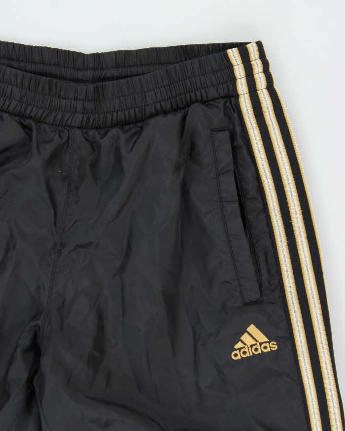 Vintage 00s Adidas ClimaProof Soft Shell Tracksuit Bottoms - S