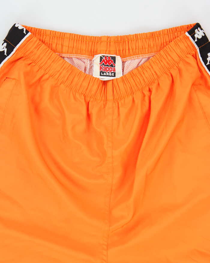 Vintage 90s Kappa Soft Shell Tracksuit Bottoms - L