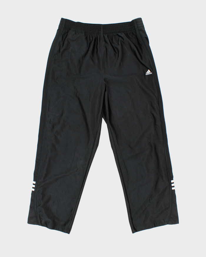 Vintage 00s Adidas Popper Tracksuit Bottoms - M