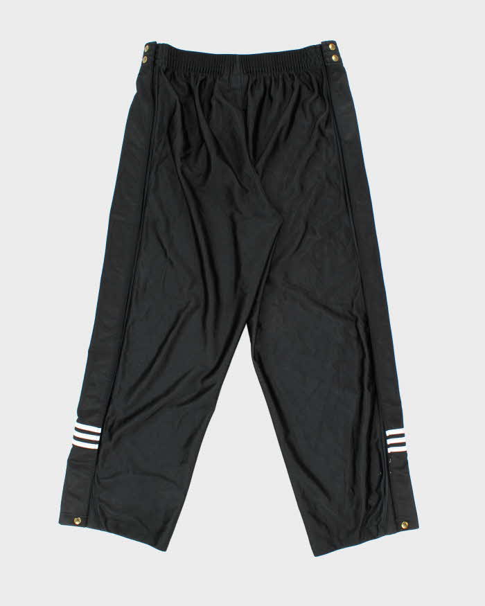 Vintage 00s Adidas Popper Tracksuit Bottoms - M