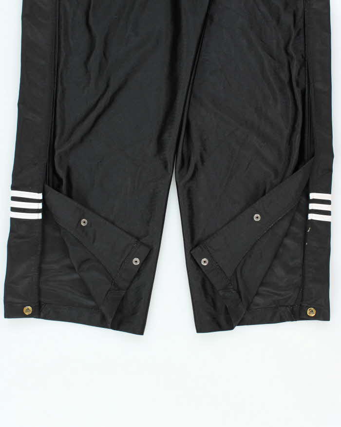 Vintage 00s Adidas Popper Tracksuit Bottoms - M