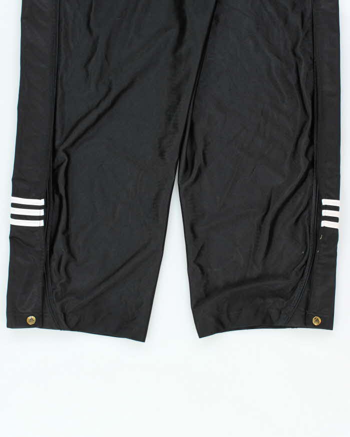 Vintage 00s Adidas Popper Tracksuit Bottoms - M