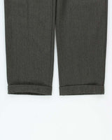 Vintage 1990s Gianfranco Ferre Studio Wool Pleated Straight Leg Trousers - W32 L33