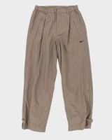 Vintage 00s Nike Soft Shell Tracksuit Bottoms - M