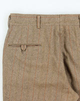 Vintage 60s Wool Blend Stripe Trousers - W32 L28