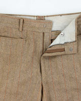 Vintage 60s Wool Blend Stripe Trousers - W32 L28