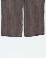 Vintage 1990s Hugo Boss Texas Linen Striped Straight Leg Trousers - W34 L28