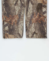 Vintage Y2K 00s Carhartt B158 Realtree Camo Dungaree Fit Wide Leg Trousers - W32 L32