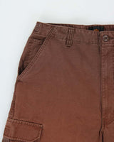 Vintage Y2K 00s Alpha Industries Wide Leg Cargo Trousers - W34 L30