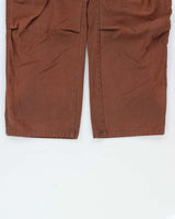 Vintage Y2K 00s Alpha Industries Wide Leg Cargo Trousers - W34 L30