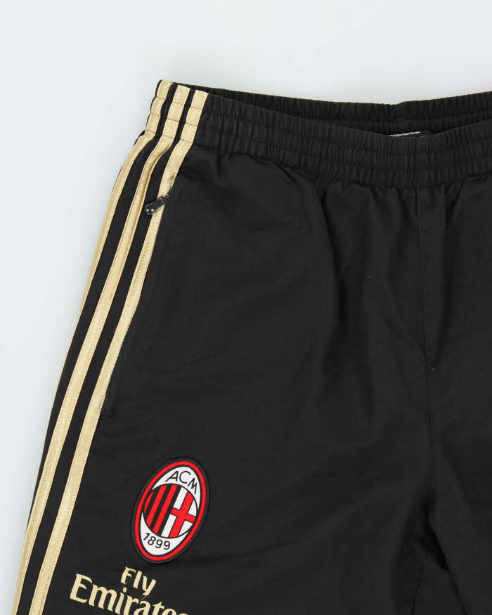 Vintage Y2K 2010 Adidas AC Milan FC Tracksuit Bottoms - W30 L28