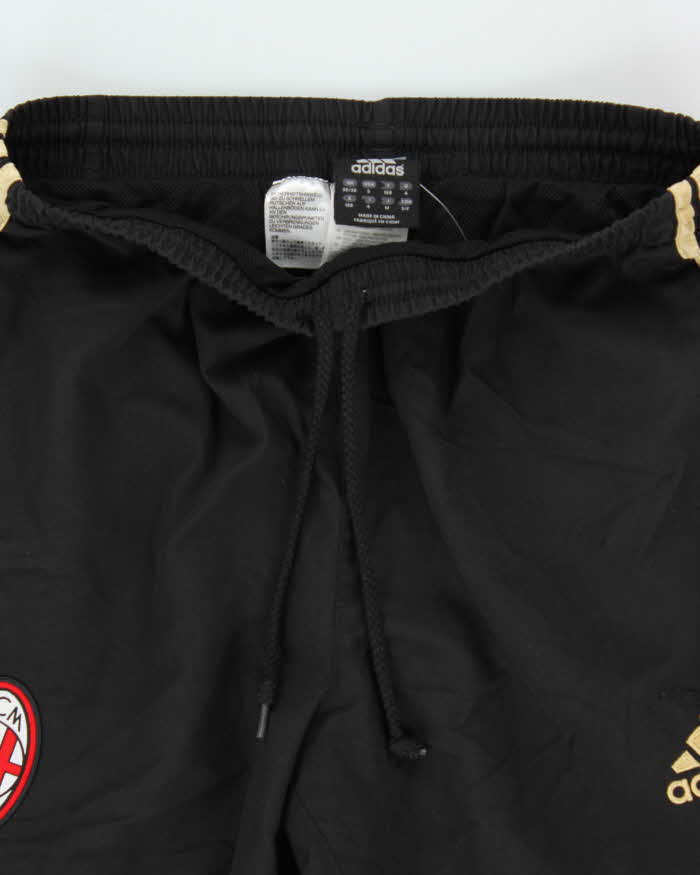 Vintage Y2K 2010 Adidas AC Milan FC Tracksuit Bottoms - W30 L28