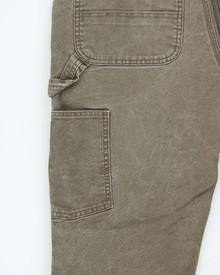 Vintage Carhartt Duck Double Knee Rugged Flex Relaxed Fit Distressed Workwear Trousers - W32 L29