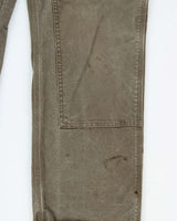 Vintage Carhartt Duck Double Knee Rugged Flex Relaxed Fit Distressed Workwear Trousers - W32 L29