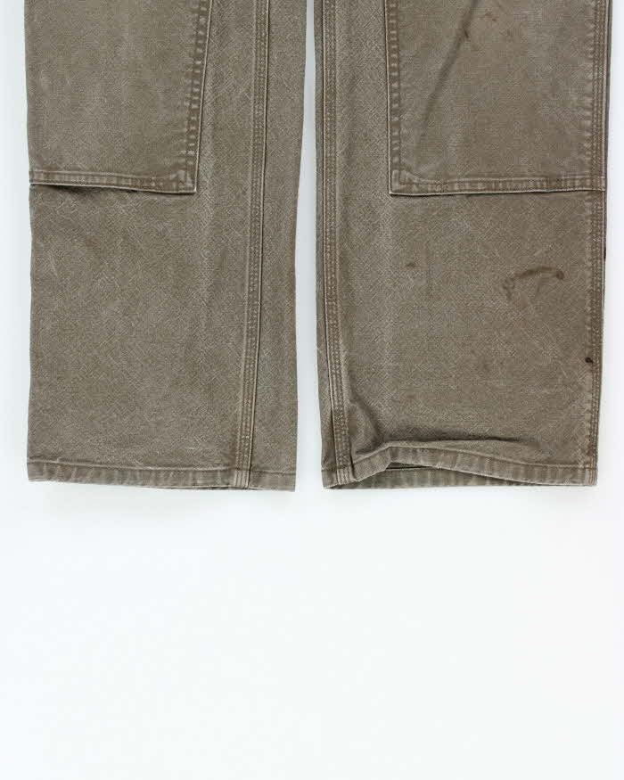 Vintage Carhartt Duck Double Knee Rugged Flex Relaxed Fit Distressed Workwear Trousers - W32 L29