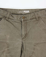 Vintage Carhartt Duck Double Knee Rugged Flex Relaxed Fit Distressed Workwear Trousers - W32 L29