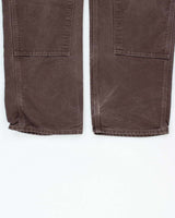 Vintage Carhartt B136 Washed Duck Double Knee Loose Fit Workwear Trousers - W38 L32
