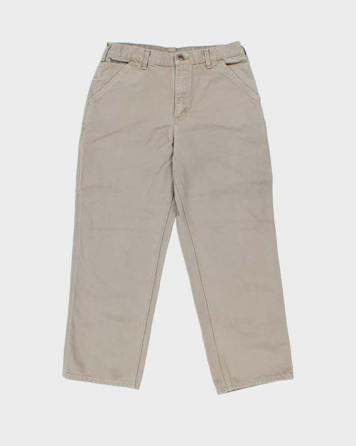 Vintage Carhartt B11 Des Original Dungaree Fit Workwear Trousers - W32 L30