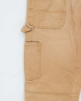 Vintage Carhartt Double Front Desert Tan Relaxed Fit Distressed Workwear Trousers - W32 L30