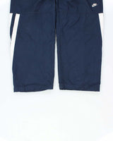 Vintage Y2K 00s Nike Wide Leg Tracksuit Bottoms - M