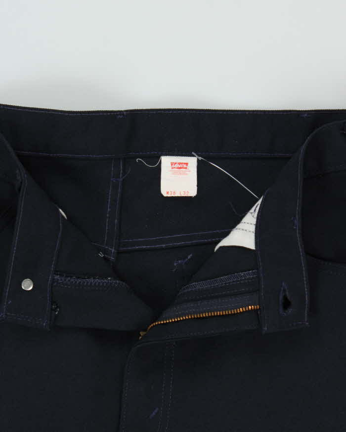 Vintage 1995 Levi's 517 Red Tag Made In USA Dacron Sta-Prest Bootcut Trousers - W37 L28