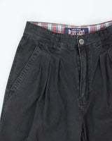 Vintage 1990s Point Zero Concept Pleated Relaxed Fit Trousers - W28 L28