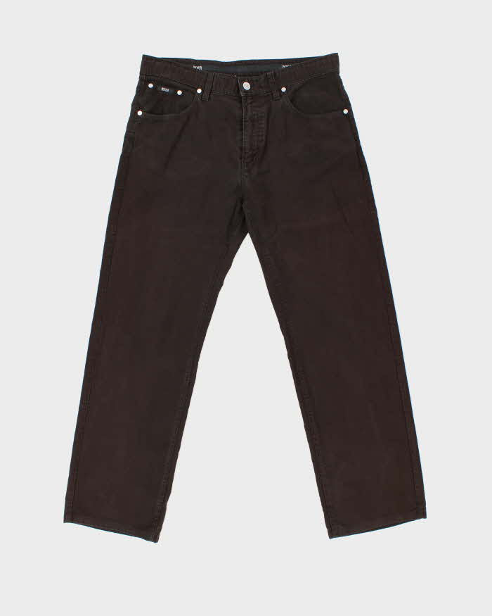 Vintage 1990s Hugo Boss Alabama Straight Leg Trousers - W34 L30
