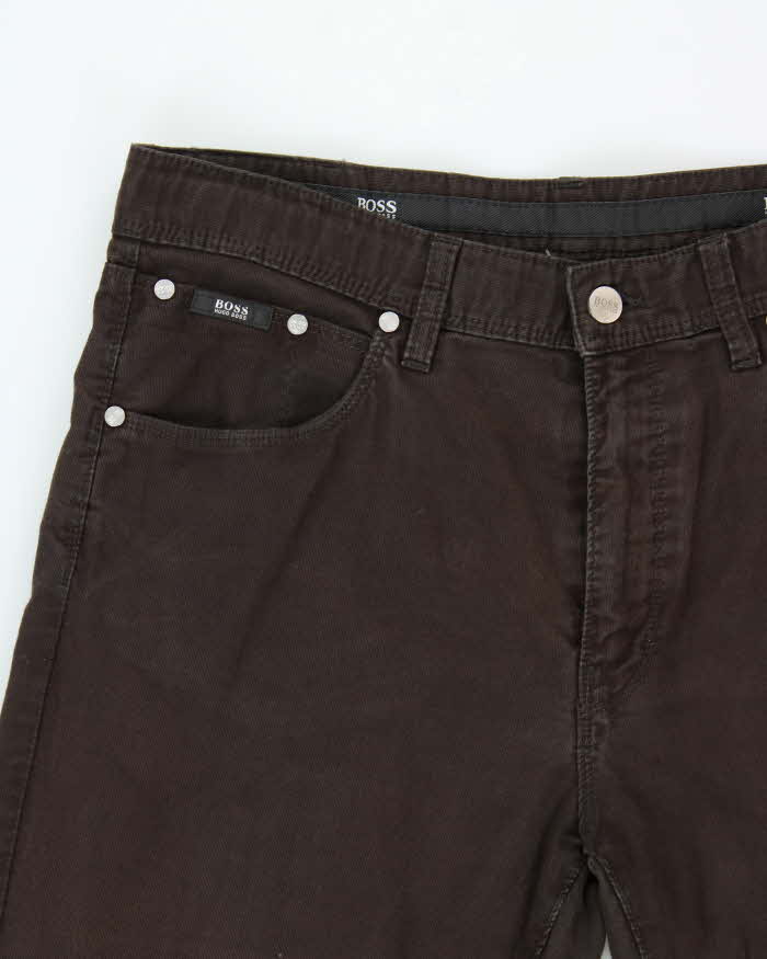 Vintage 1990s Hugo Boss Alabama Straight Leg Trousers - W34 L30