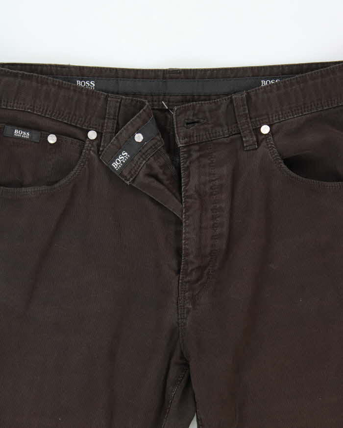 Vintage 1990s Hugo Boss Alabama Straight Leg Trousers - W34 L30