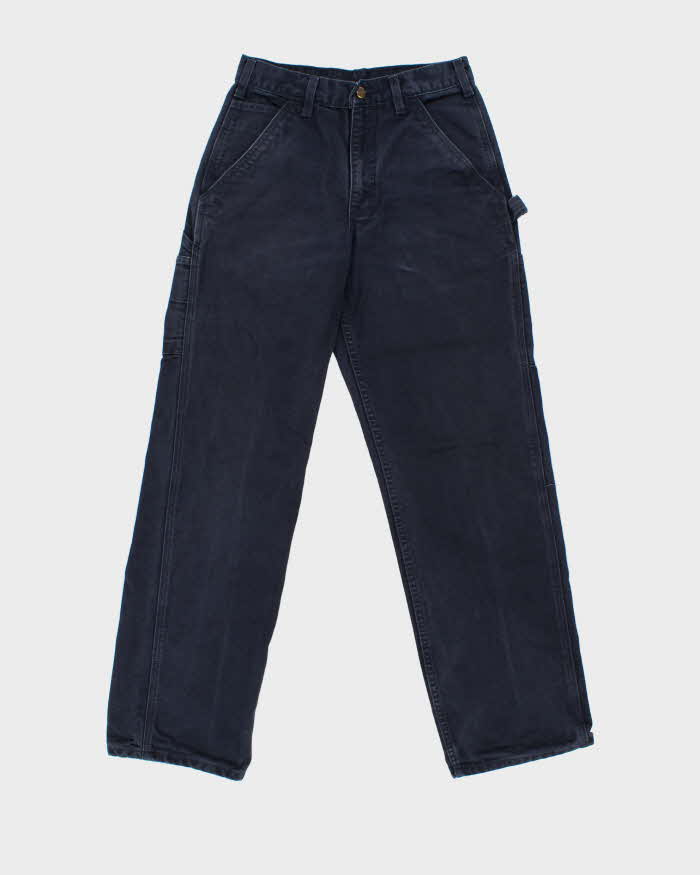 Vintage Carhartt B11 Midnight Loose Fit Duck Cotton Workwear Trousers - W29 L32