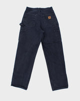 Vintage Carhartt B11 Midnight Loose Fit Duck Cotton Workwear Trousers - W29 L32