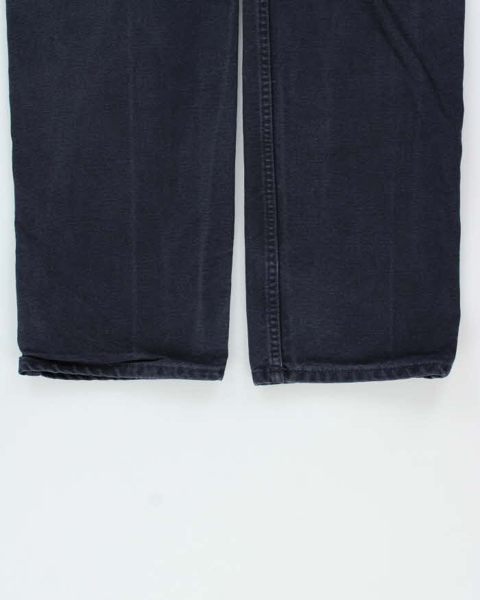 Vintage Carhartt B11 Midnight Loose Fit Duck Cotton Workwear Trousers - W29 L32