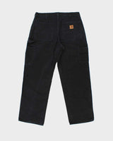 Vintage Carhartt B11 BLK Loose Fit Duck Cotton Workwear Trousers - W33 L30