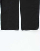 Vintage Carhartt B11 BLK Loose Fit Duck Cotton Workwear Trousers - W33 L30