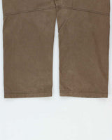 Vintage Arc'teryx Nia Khaki Multi Pocket Cotton Blend Wide Leg Technical Trousers - W36 L34
