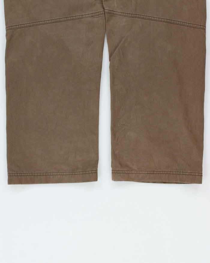 Vintage Arc'teryx Nia Khaki Multi Pocket Cotton Blend Wide Leg Technical Trousers - W36 L34