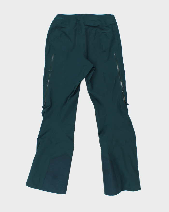 Arc'teryx Cassiar Recco Tech Gore-Tex Teal Ski Trousers - W32 L34