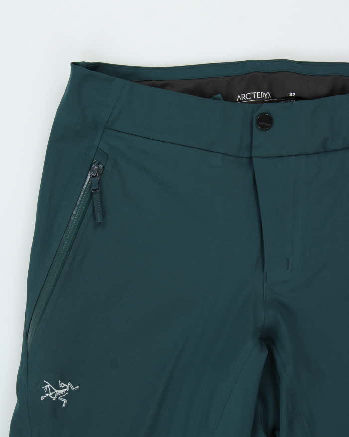 Arc'teryx Cassiar Recco Tech Gore-Tex Teal Ski Trousers - W32 L34