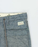 Vintage Edwin 760RS Chambray Denim Banana Fibre Relaxed Straight Leg Trousers - W36 L32
