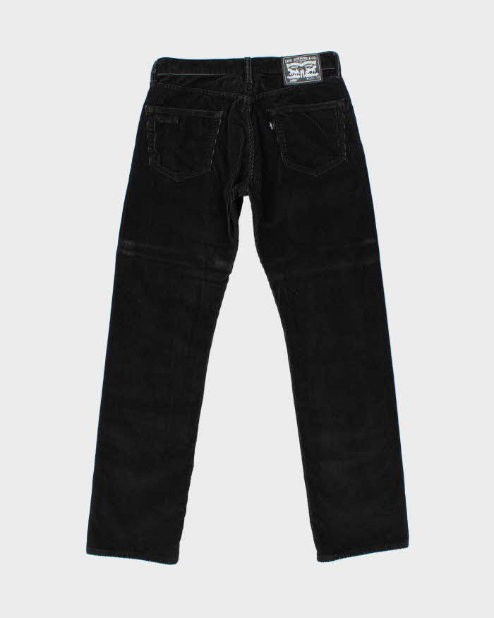 FA2011 Levi's x Rowa Gosha Rubchinsky 505 Pinnacle Jumbo Cord Straight Leg Trousers - W30 L33