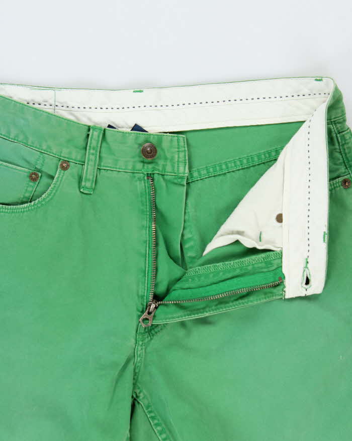 Vintage Polo Ralph Lauren Relaxed Straight Leg Denim Chino Trousers - W32 L31