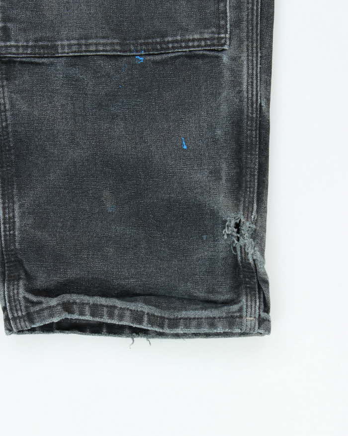 Vintage Carhartt B01 Made In USA Double Front Duck Loose Original Distressed Carpenter Trousers - W36 L30