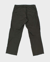 Vintage Y2K 00s Arc'teryx Wide Leg Khaki Cargo Tech Trousers - W36 L32