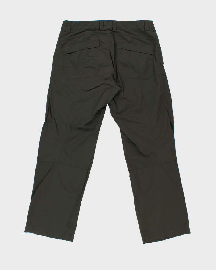 Vintage Y2K 00s Arc'teryx Wide Leg Khaki Cargo Tech Trousers - W36 L32